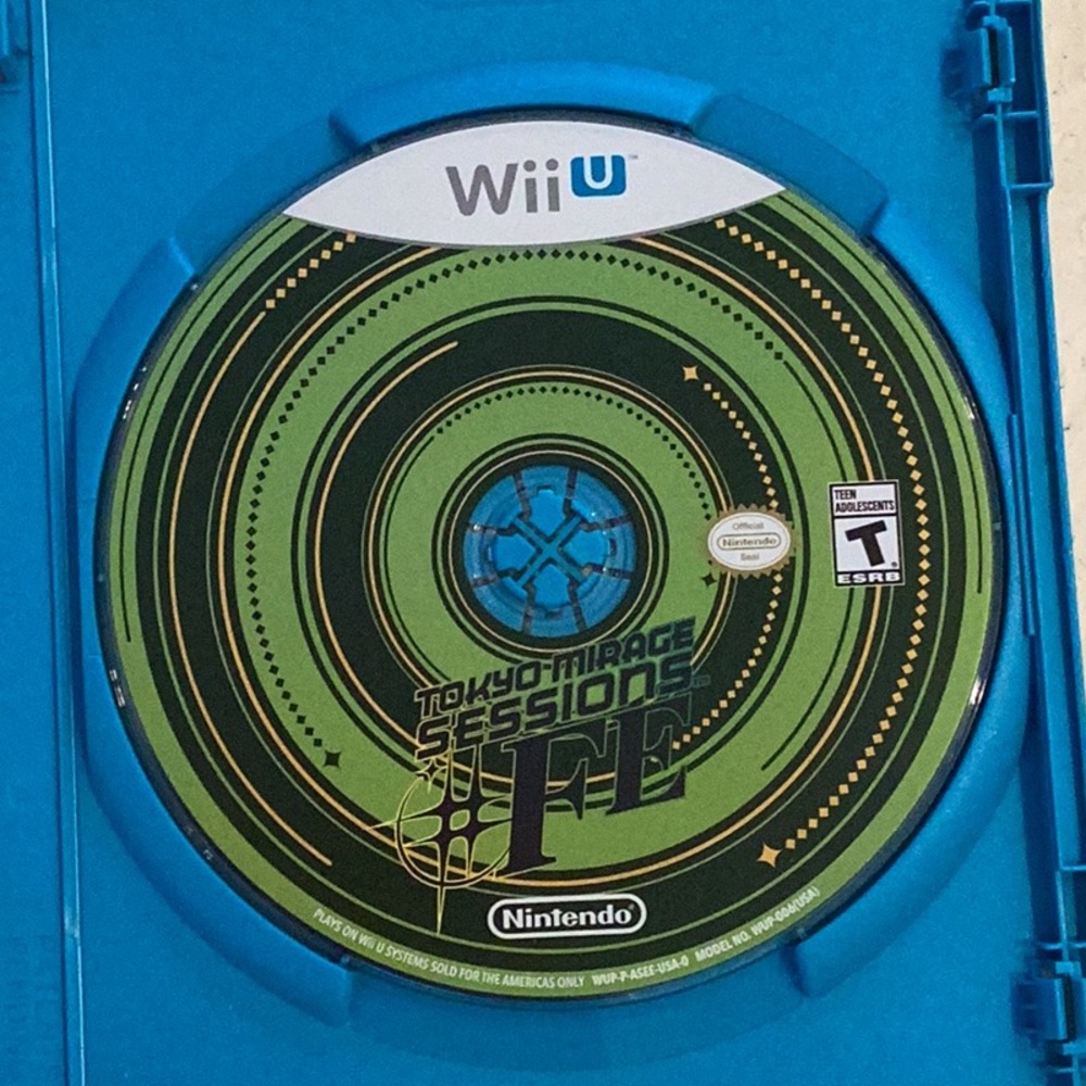 Tokyo Mirage Sessions FE Nintendo Wii U Game Tested Working